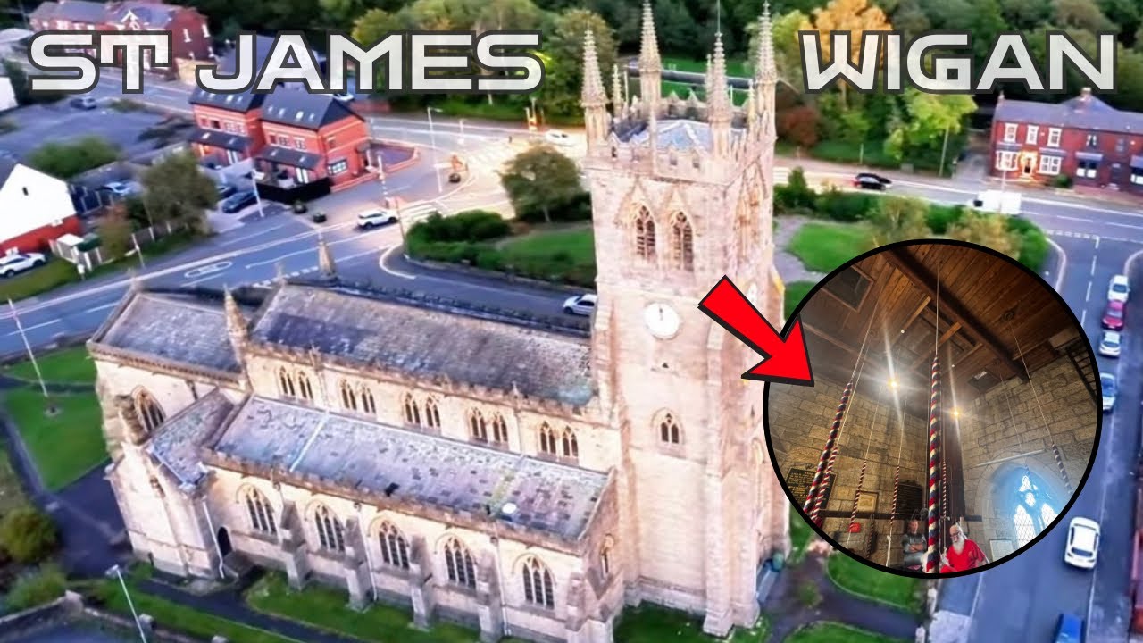 ST JAMES CHURCH / DRONE + INSIDE THE BELL TOWER / DJI MINI3 / GOPRO 13BLACK