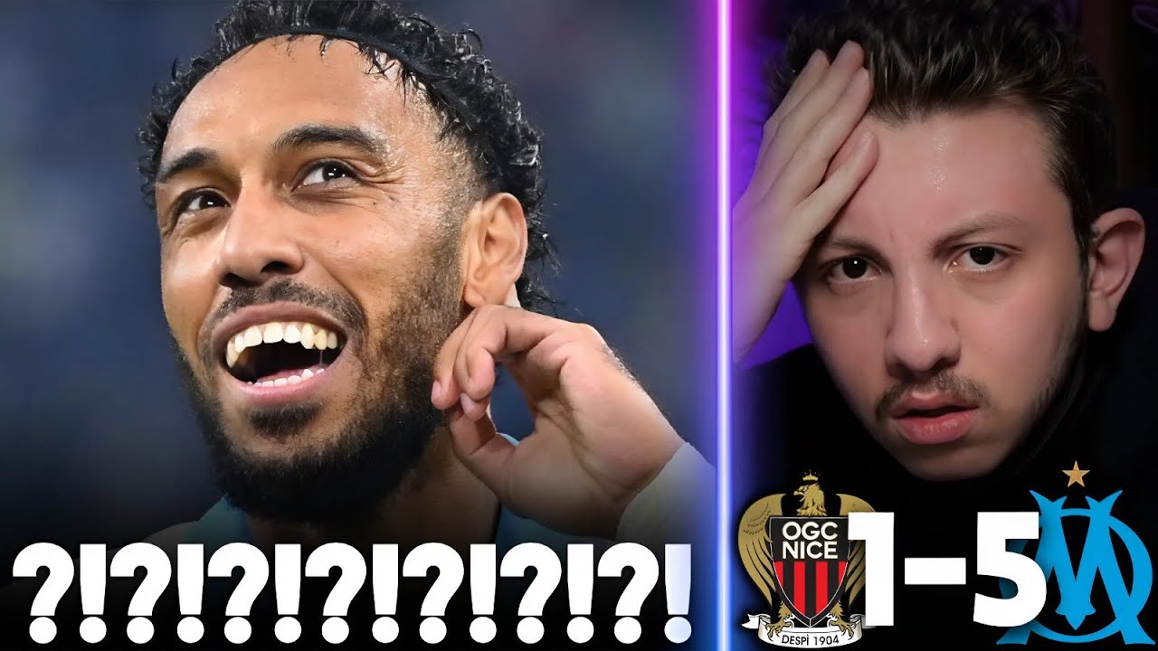 🚨PARDON ?! l'OM HUMILIE NICE 5-1 &Agrave; l'EXTERIEUR.
