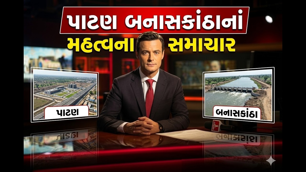 પાટણ મહેસાણાનાં મહત્વના સમાચાર // PATAN MAHESHANA LATEST NEWS #patan #banaskantha #mahesana