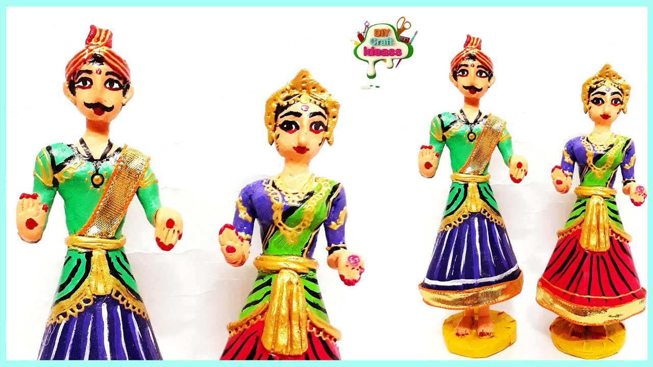 Best out of waste bottle | Cute Tanjavur dolls | DIY Home Decor | diy craft ideas/dasara dolls idea/