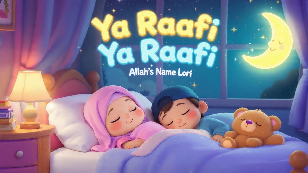 Ya Raafi | Lori For Kids 🌙 | Islamic Bedtime Rhyme In Hindi Urdu | Sleep • Peace • Dua