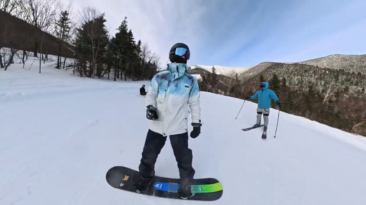 Whiteface day after Christmas Snowboarding