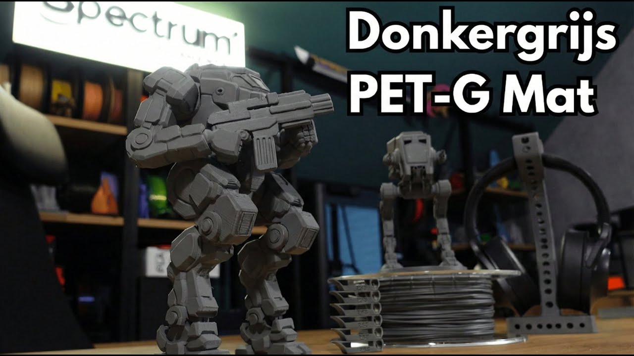 Epische Figuren van PET-G? 😲 Waarom Matt Dark Grey de Spelregels Verandert!