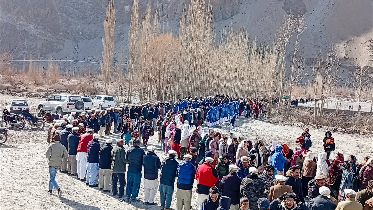 Passu Didar Gah Ghulkin and passu Community welcome Hassan Abad Hunza community 