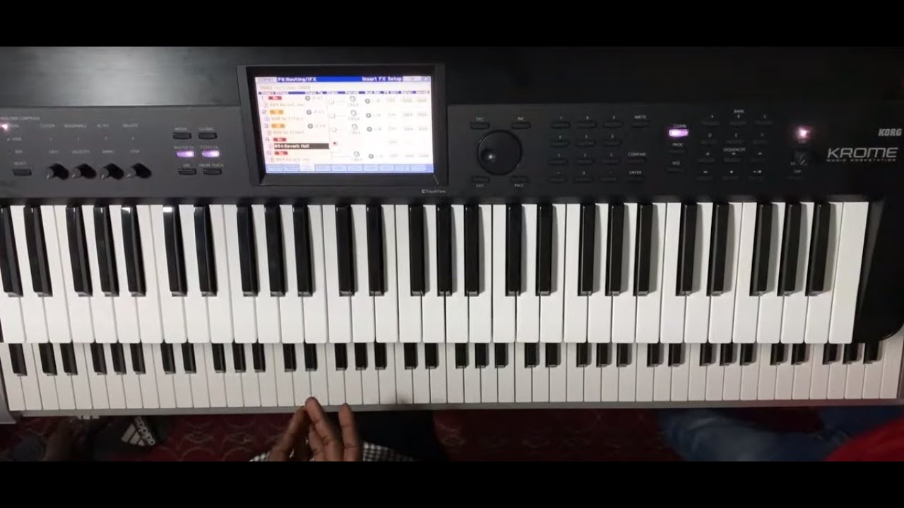 Layering and Effects on Korg Krome - AB Kokuro @ Senkufair 2020