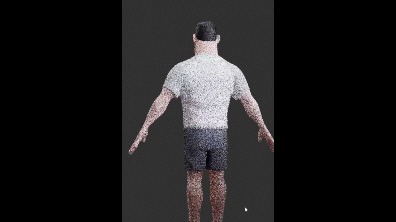 PIXAR character in BLENDER #3d #tutorial #blender #shorts