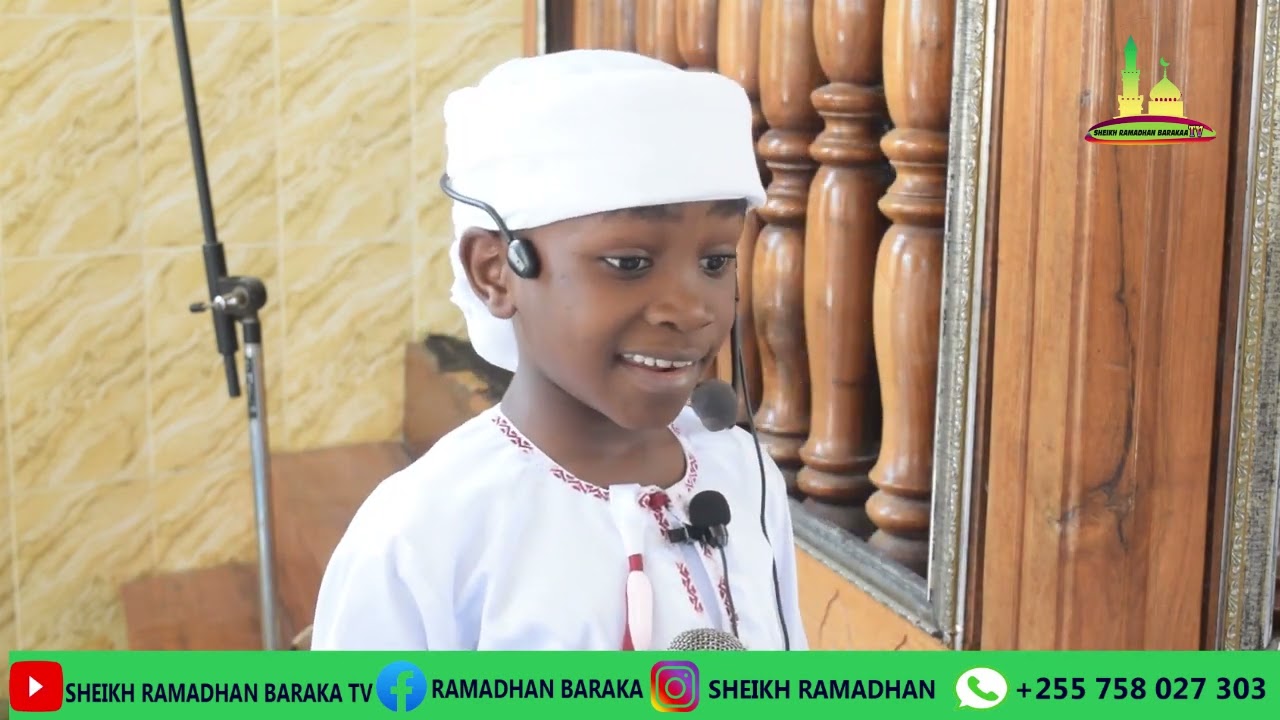 Kijana mdogo mwenye kipaji aelezea umuhim wa kwenda kuhiji-sheikh ramadhan baraka