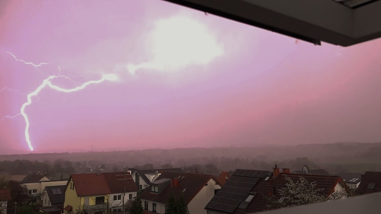 Gewitter Bonn,Rhein Sieg 31 03 2024 [Heavy Thunder Crawlers]