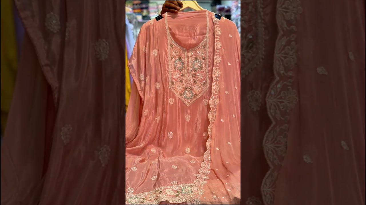 Latest Ladies Unstitch Suits Store | Best Wholesale Ladies Suit Market in Delhi
