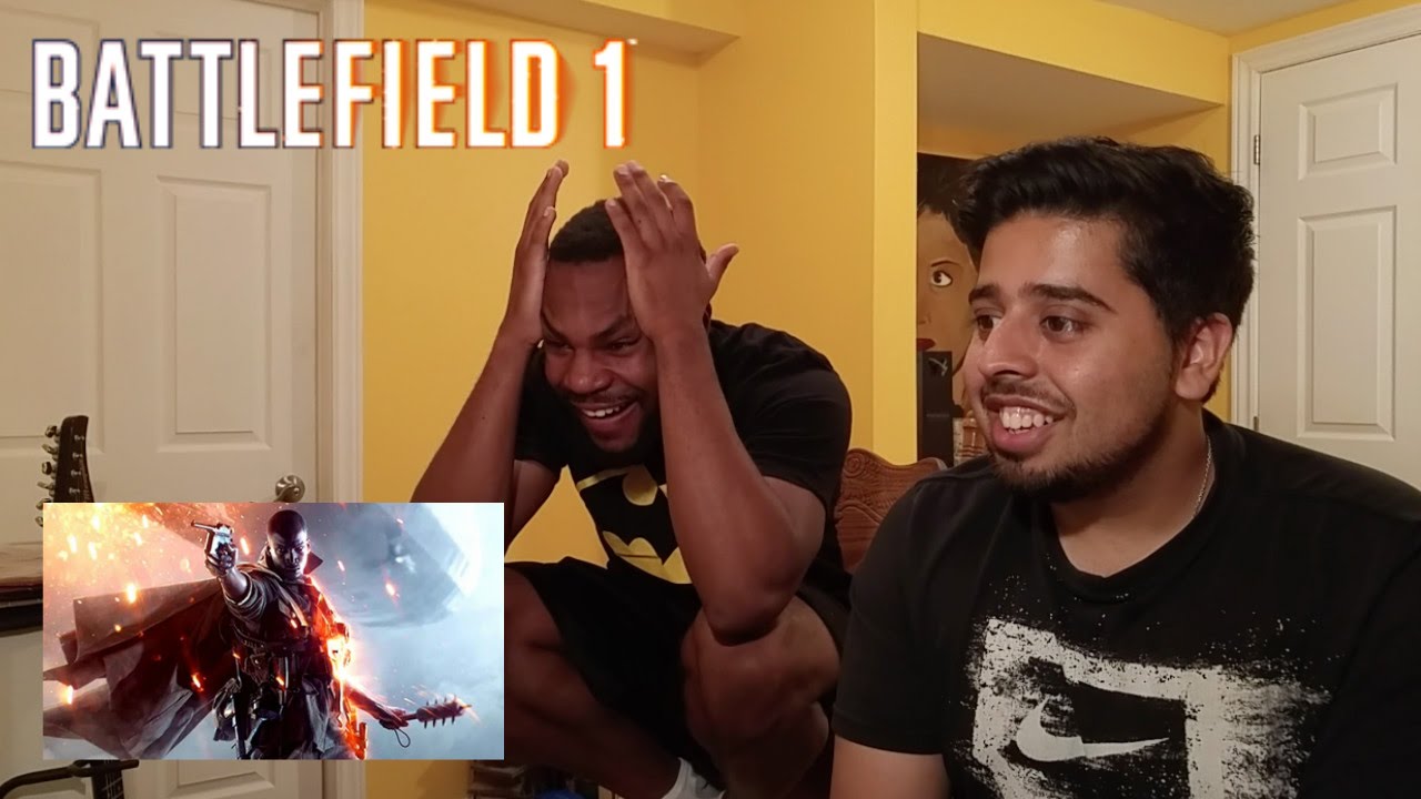 BATTLEFIELD 1 Gameplay Trailer E3| REACTION!!! (PURE HYPE)