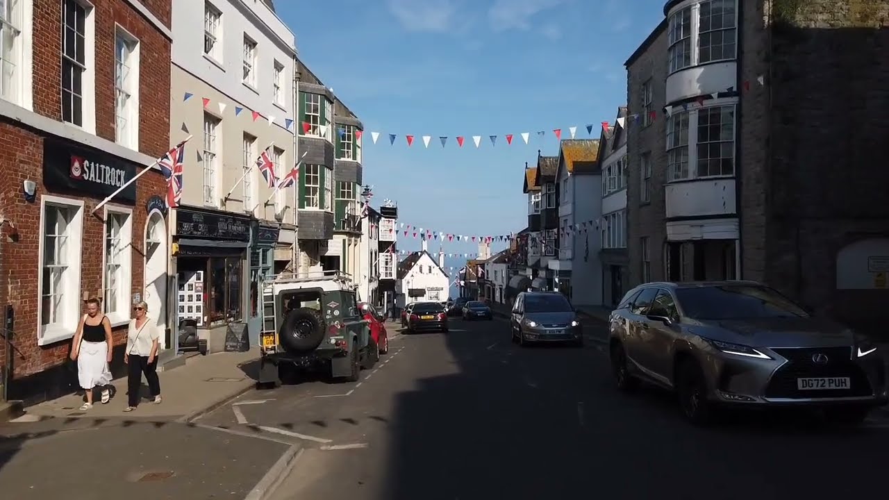 A drive through Dorset villages #dorset #lymeregis #chideock #abbotsbury #thatch #cottage #village