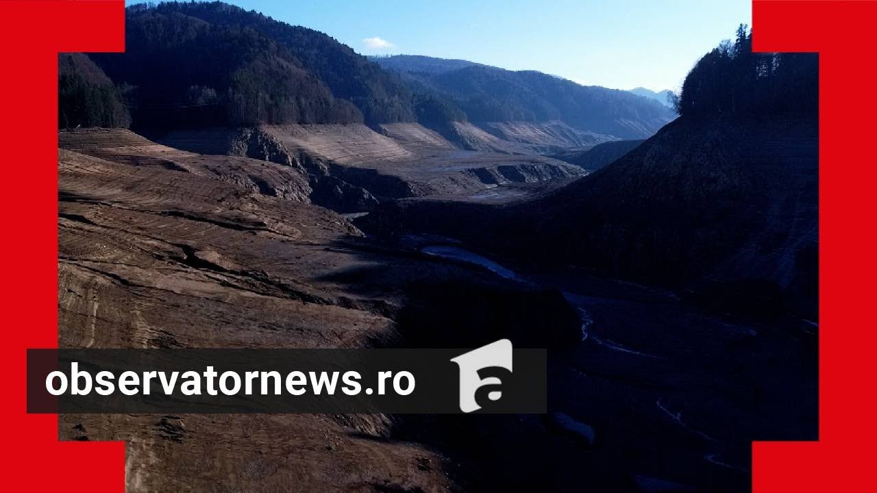 Descoperirea nemaivăzută făcută după golirea Lacului Vidraru