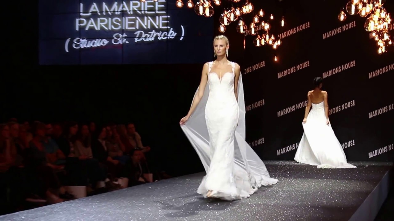 D&eacute;fil&eacute; La Mari&eacute;e Parisienne: Salon du mariage &agrave; Paris 16 Septembre 2017