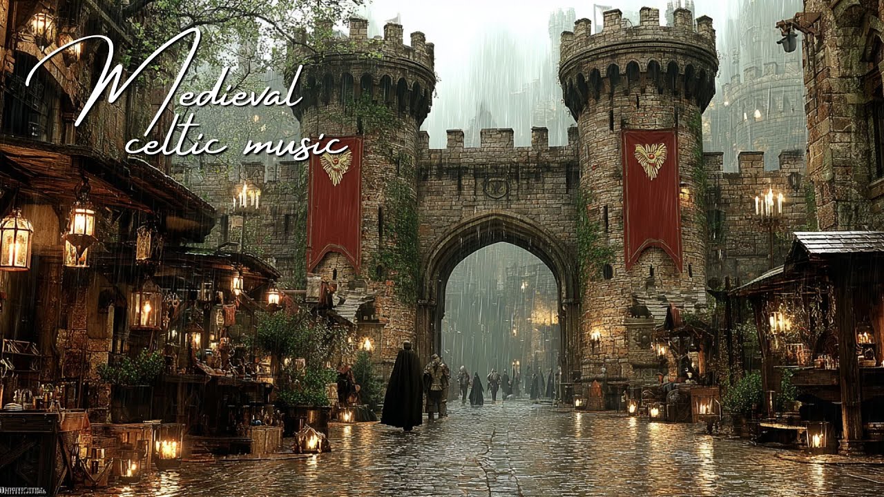 Midnight Market at the Gate | Peaceful Medieval Music to Ease Your Mind and Relax
