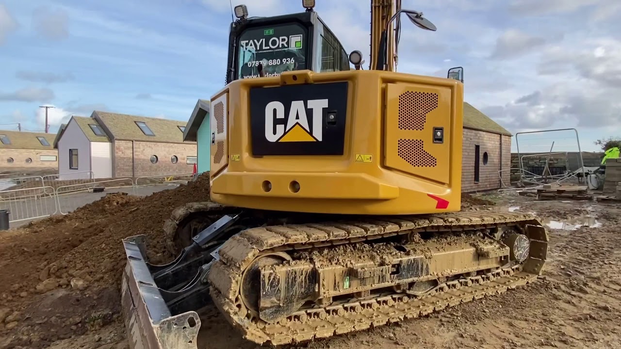 Taylor Build Cornwall Cat 309 CR с наклонно-поворотным устройством Engcon