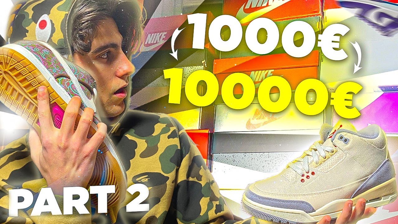 5 JOURS AVEC UN RESELLER DE SNEAKERS - PASSER DE 1000€ A 10000€ EP. 2