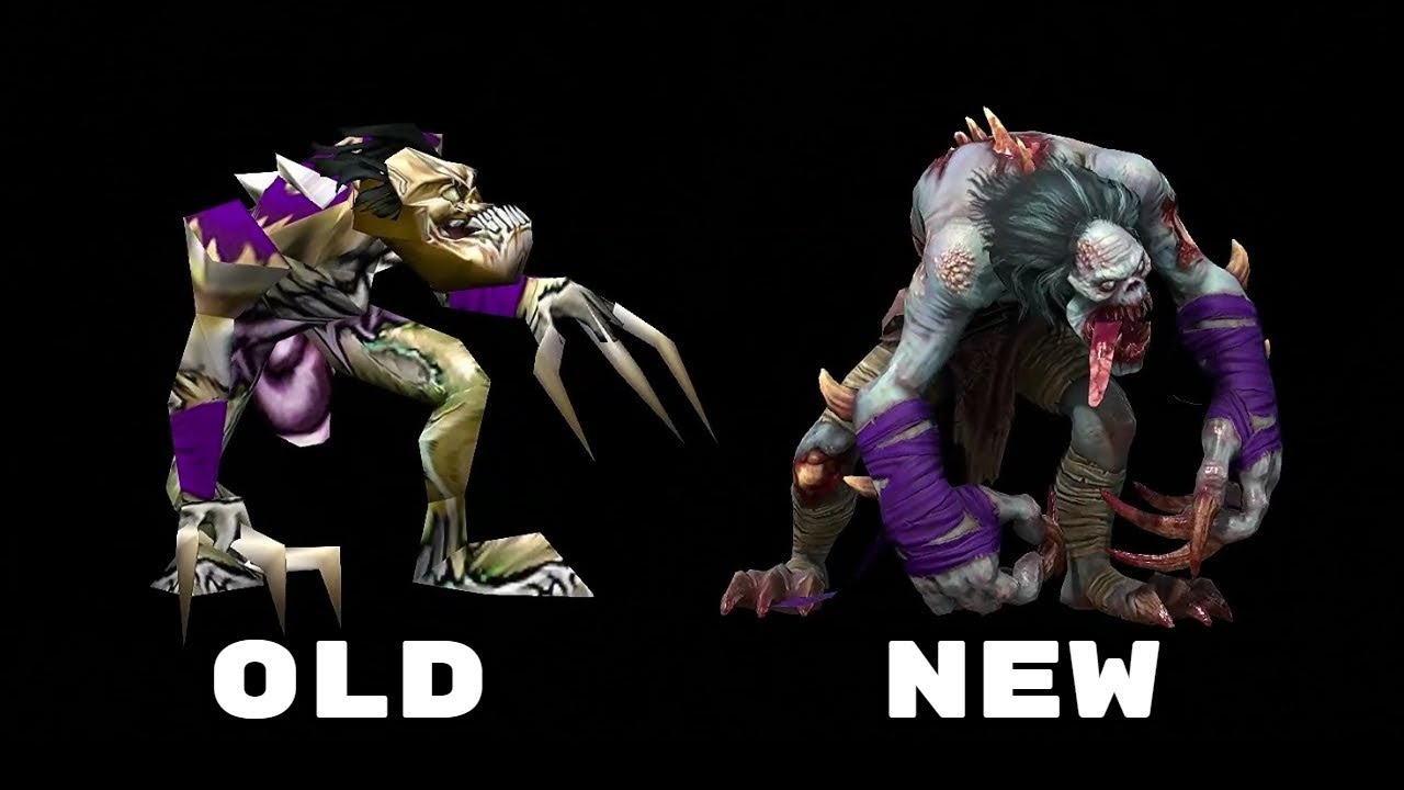 Warcraft 3 Undead Side-by-Side Comparison - Original and Reforged