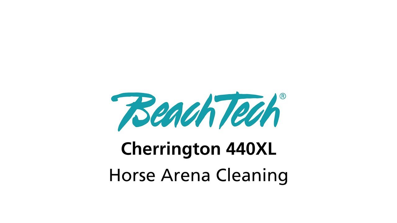 Horse arena cleaning | Cherrington 440 XL | BeachTech beach cleaner