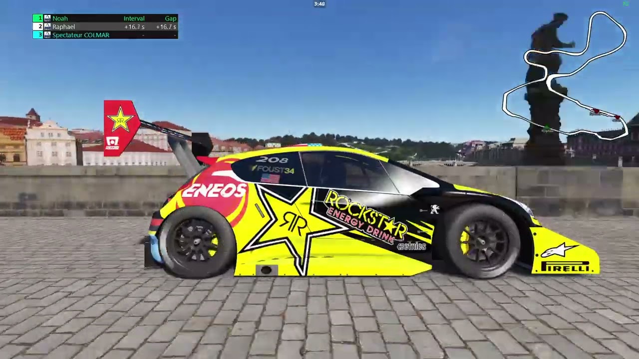 Legend Track Hanser Course 1 Peugeot 208 T16 Pikes Peak