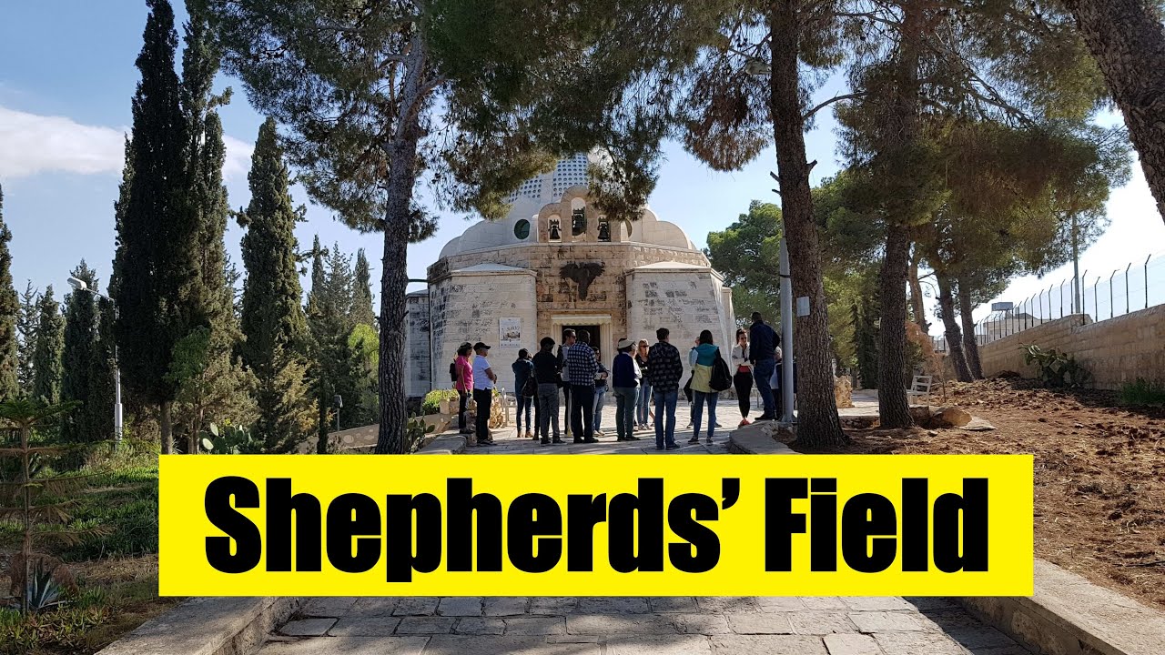 Shepherds' Field -  Where the Angel Announced Jesus' Birth