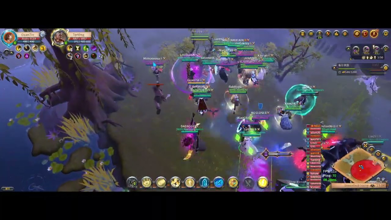 Albion Online 03 16 2024 21 45 35 282（[8BQ]JU、[8BQ]Free Loot、[FARGO]ACM、[FARGO]Dancing on the grave）