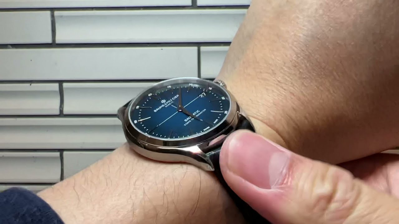第478集 Baume & Mercier 名士 Clifton 5 days Baumatic 力架漸變藍/曾經滄海難為水昔日跳樓精英/大大進步但需要時間消化