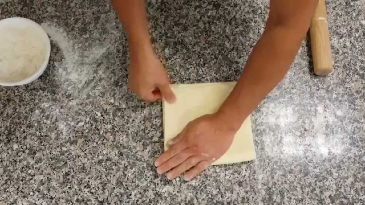 Pâte feuilletée ordinaire.