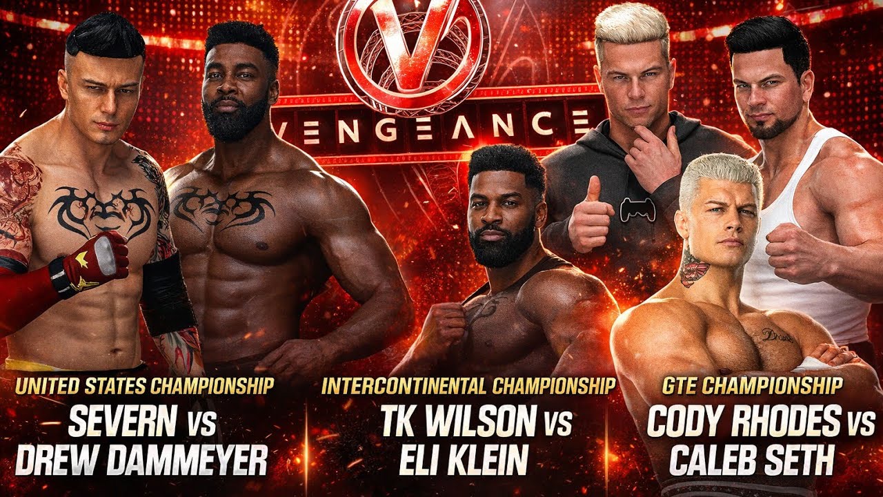 WWE 2K25 GTE Vengeance 