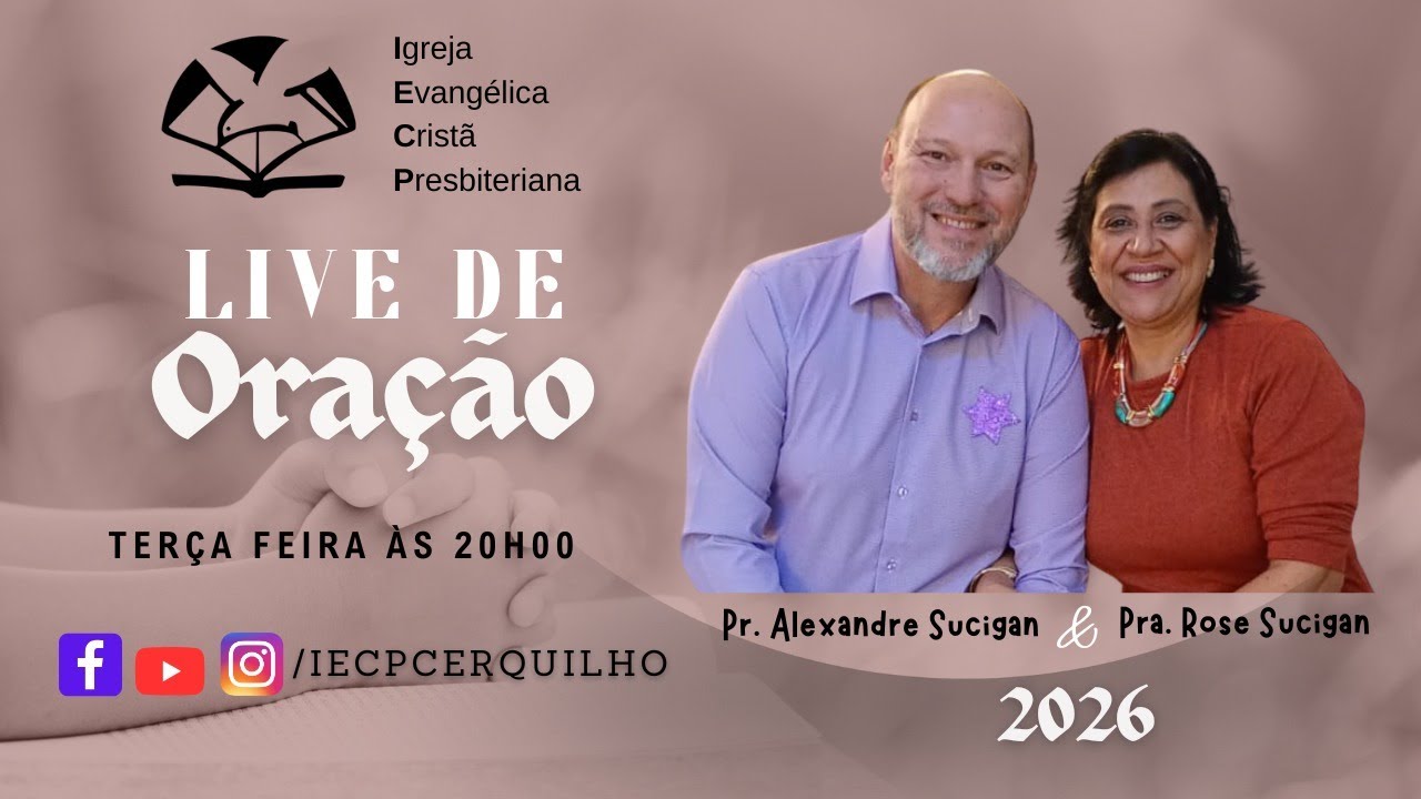 LIVE DE ORAÇÃO - 20h - 24/02/2026