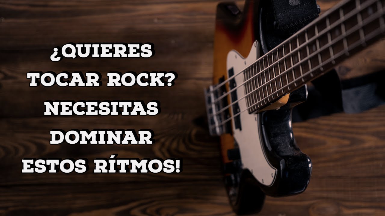 5 ritmos de rock en bajo que todo principiante debe conocer!