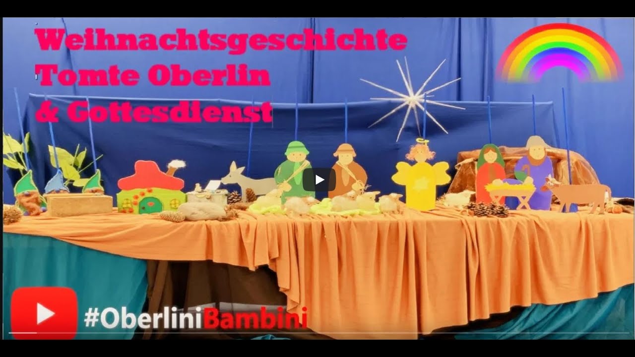 Oberlin Kindergarten, Weihnachtsgeschichte Tomte Oberlin Kokopelli