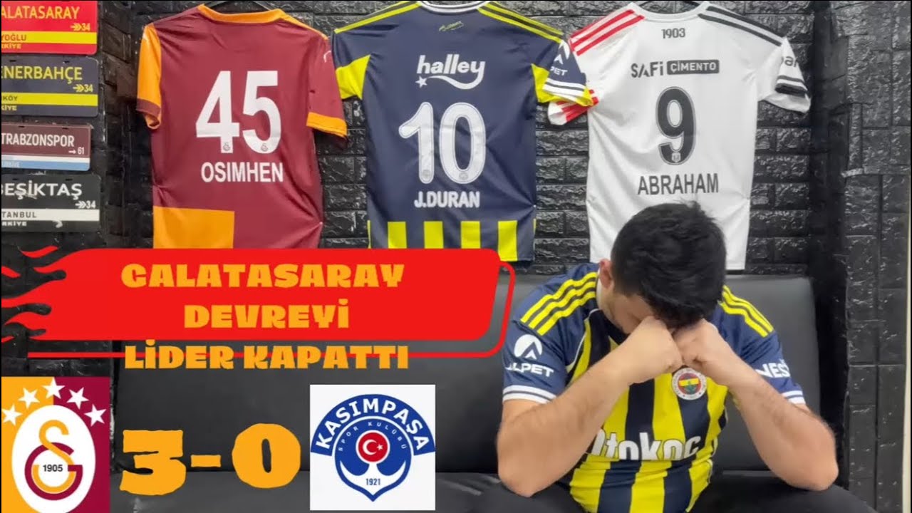 FANATİK FENERBAHÇELİ GALATASARAY KASIMPAŞA MAÇI İZLERSE TEPKİ