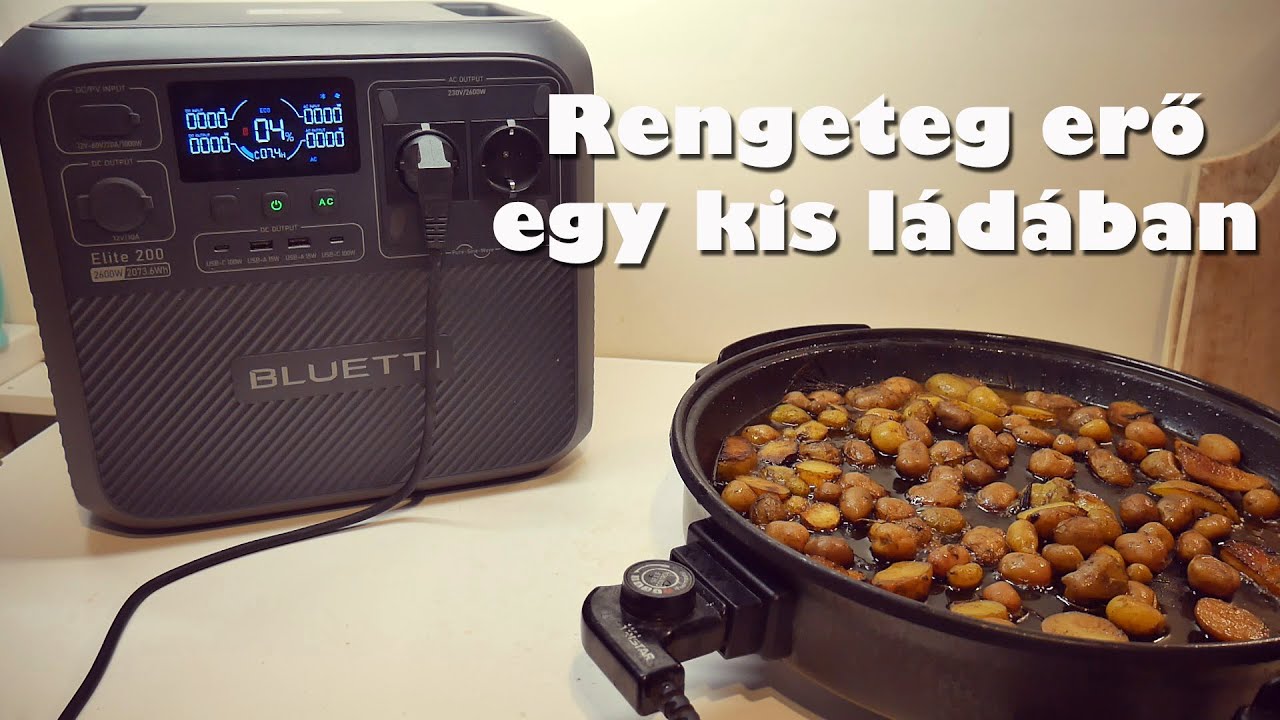 Rengeteg erő egy kis ládában | BLUETTI Elite 200 V2 | Eszközteszt