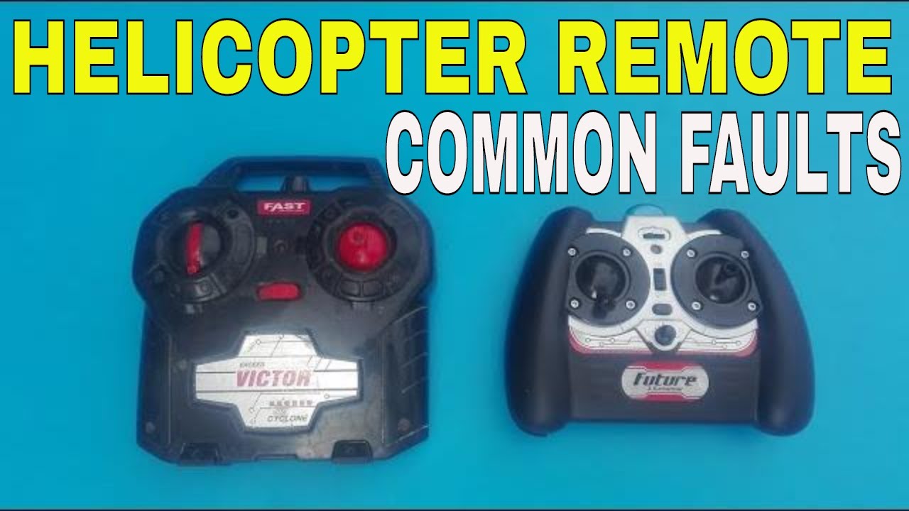 How To Repair Remote Of Helicopter | How To Repair RC Helicopter Remote