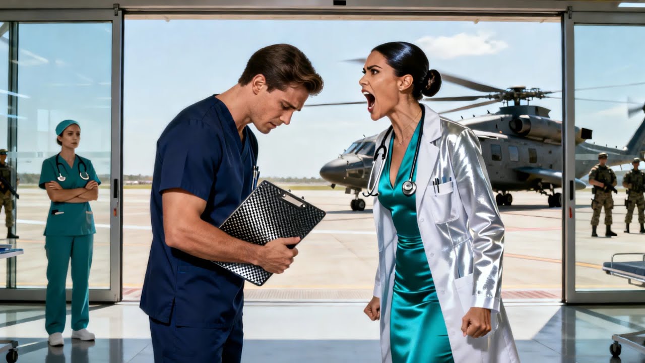 THEY MOCKED THE SINGLE DAD NURSE 😏—UNTIL A NAVY HELICOPTER LANDED FOR HIM. 🚁🪖