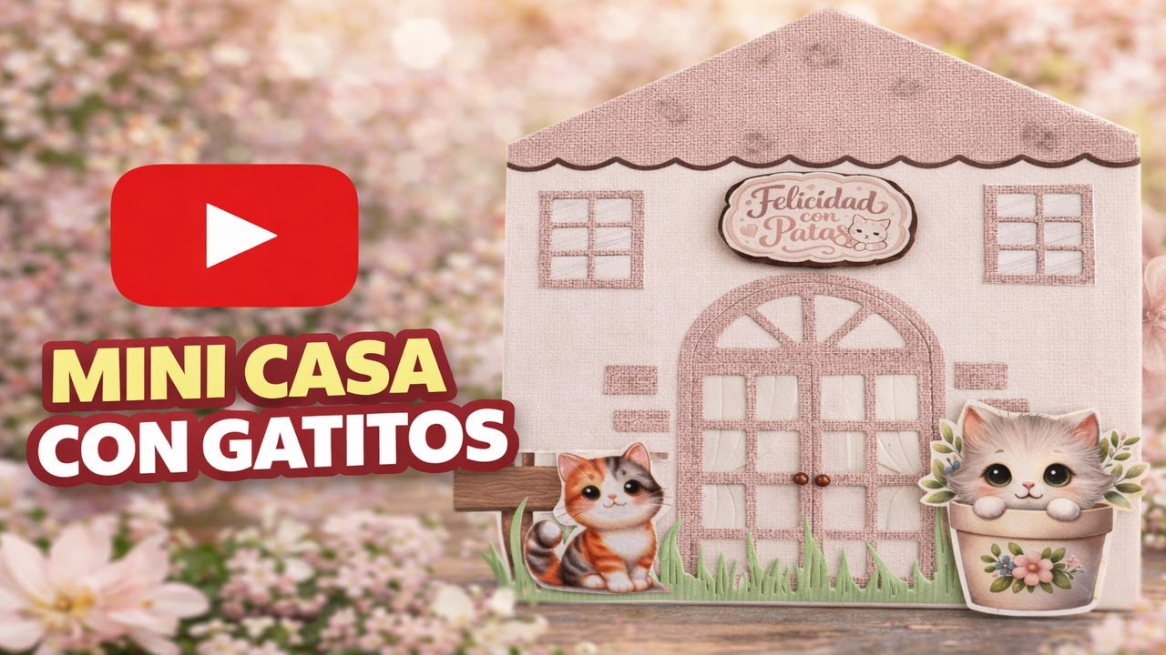 Album casita gatos, en colaboración con Scrap Oli