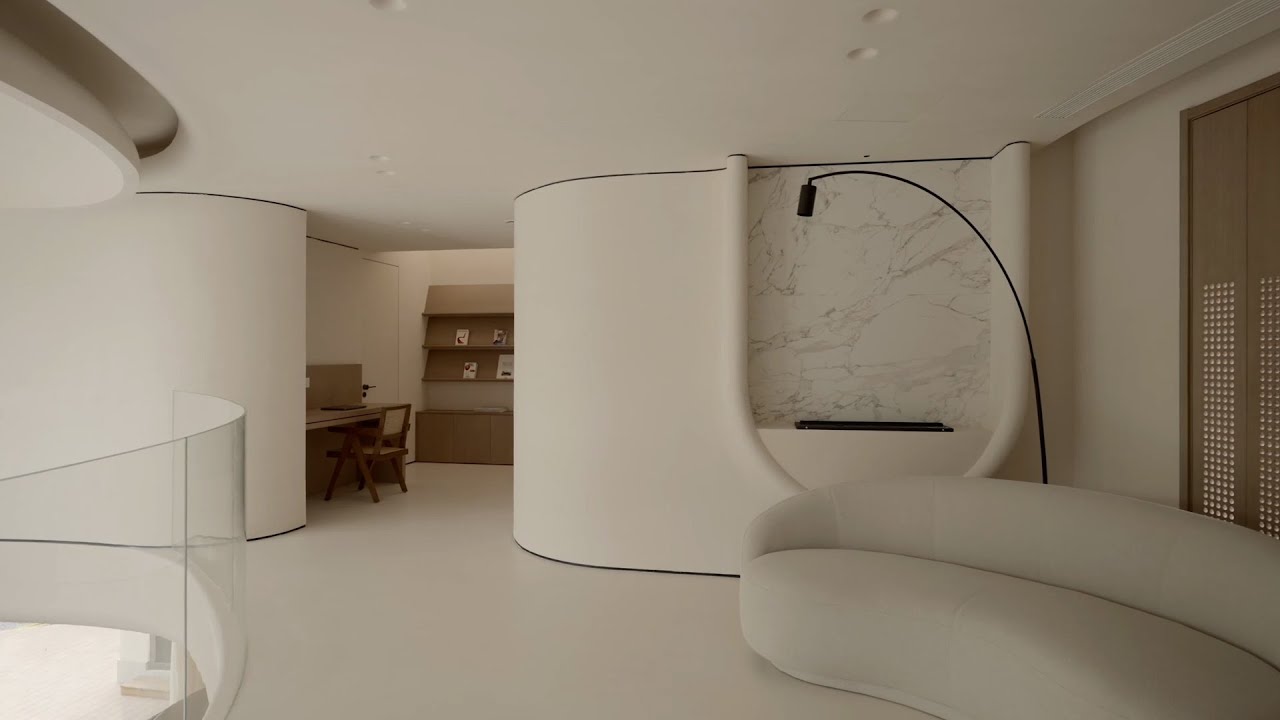 Microcement case sharing｜The 450㎡ temperament villa was implemented by the Vanlei Beijing team