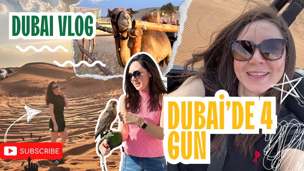 Bireysel Dubai Turu 🐫 | Dubai’de 4 Gün 🇦🇪 | Dubai Çöl Safarisi | Dubai Gezisi 2026 