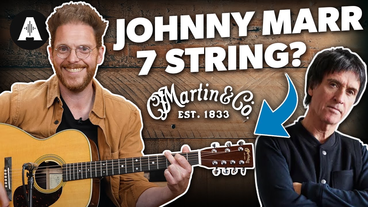 Martin Johnny Marr Signature Acoustics!