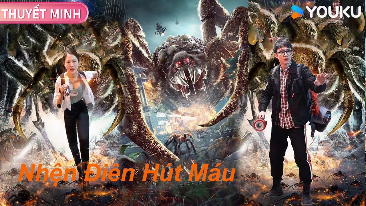 Phim Qu&aacute;i Vật | Nhện Đi&ecirc;n H&uacute;t M&aacute;u | Nhện biến dị trỗi dậy, mẹ thi&ecirc;n nhi&ecirc;n trả th&ugrave;! 🕷️🔥YOUKU
