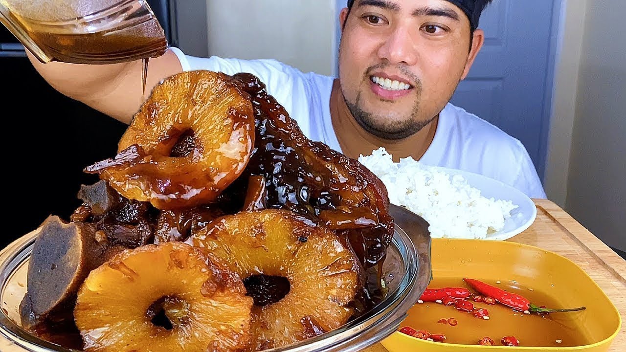 PORK PATA HAMONADO | PATA HUMBA | FILIPINO FOOD | MUKBANG PHILIPPINES