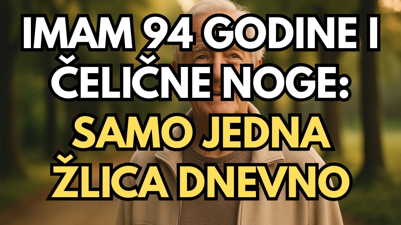 6 vitamina koje starije osobe trebaju za snažne i stabilne noge (bez bolova i grčeva!)