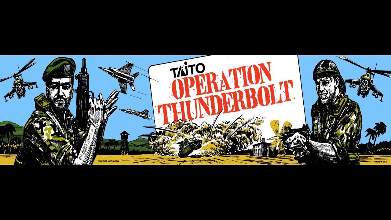 (141) Operation Thunderbolt (World, rev 1) 1CC World Record MARP (2,530,630)
