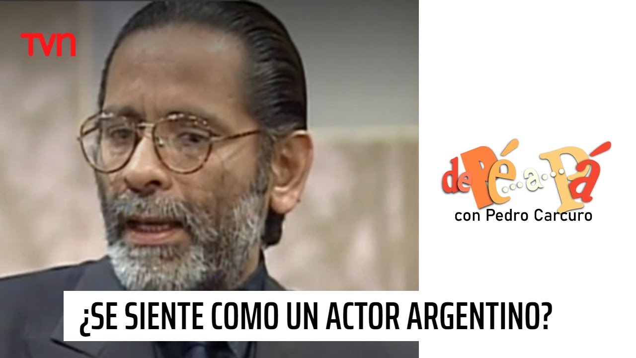 &iquest;Patricio Contreras se siente como un actor argentino? | De P&eacute; a P&aacute;