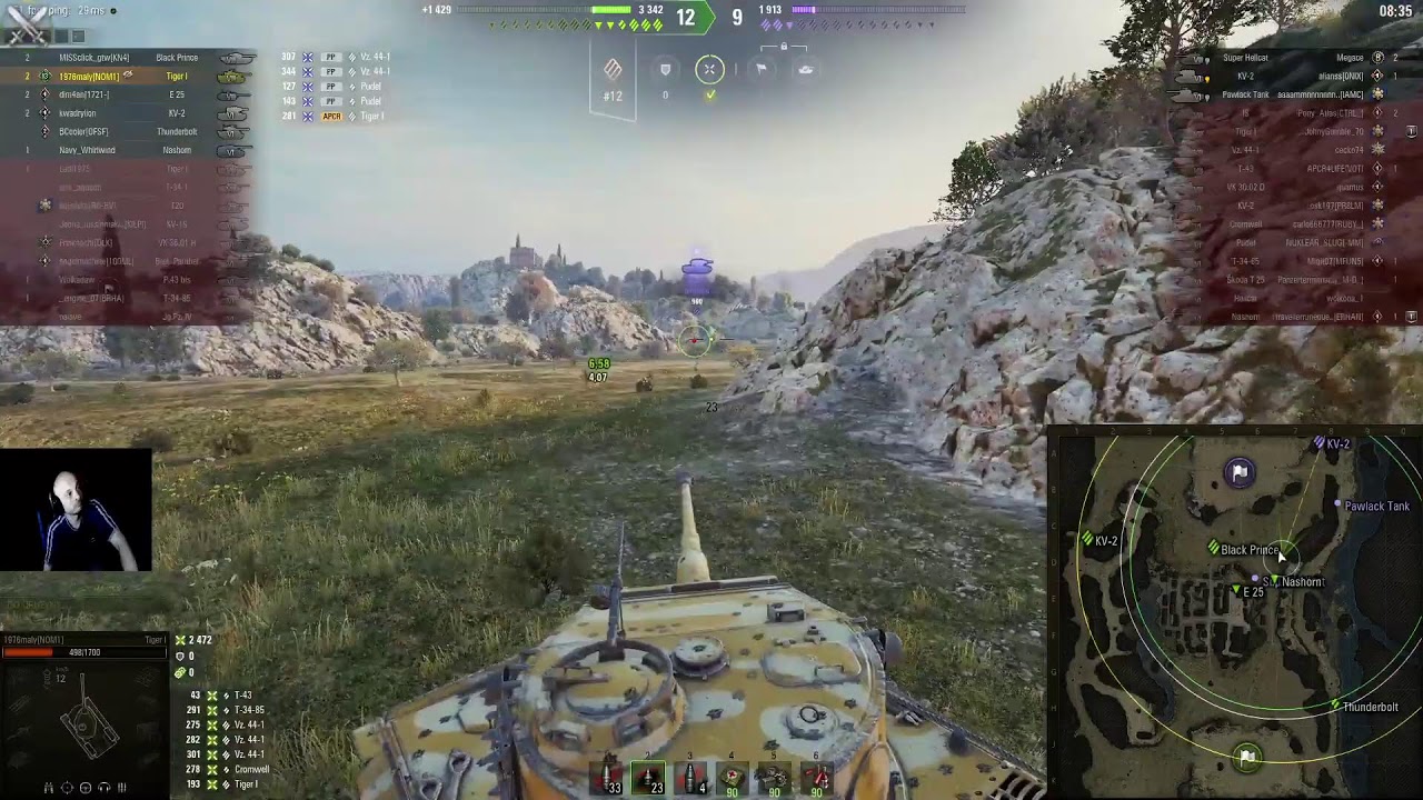 [PL]Tiger1 albo Ob777  3 Pestki pryk garaz XD. (03.04.2022]