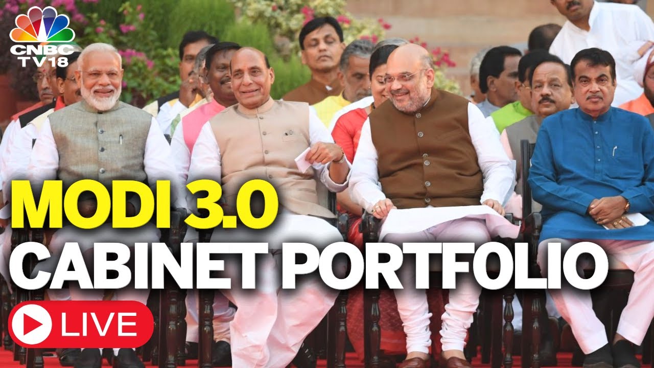 Modi 3.0 Government LIVE: Portfolio Allocation To Ministers Of The New Government | NDA Govt | N18L