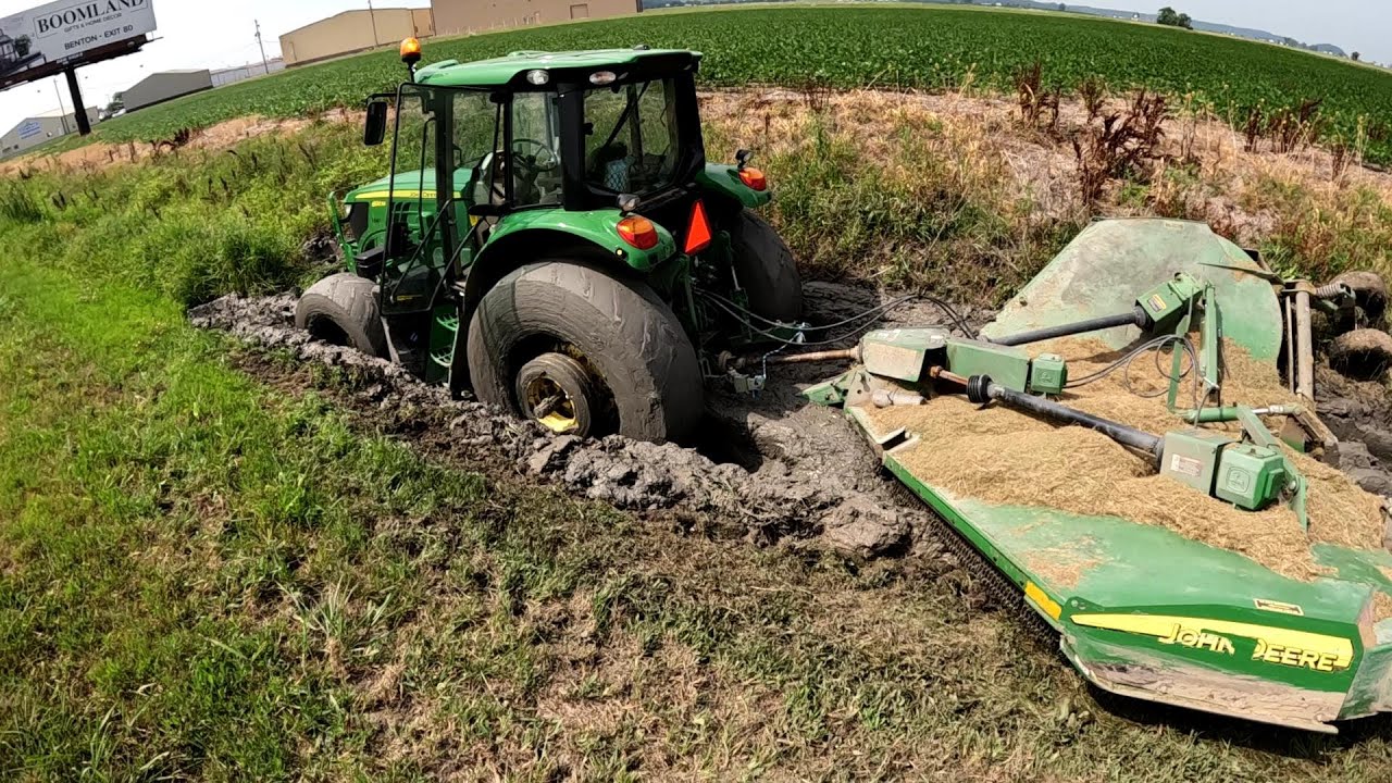 УДИВИТЕЛЬНЫЕ КОЛЕЙКИ!!! ROTATOR ПРОТИВ DEERE С КРЫЛОМ-БАТОЙ!!!