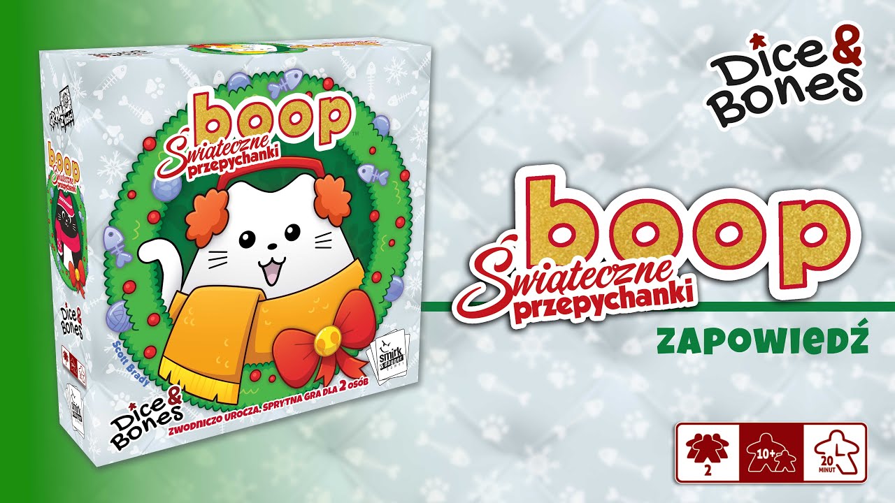 Boop: Świąteczne Przepychanki - zapowiedź - Dice&Bones