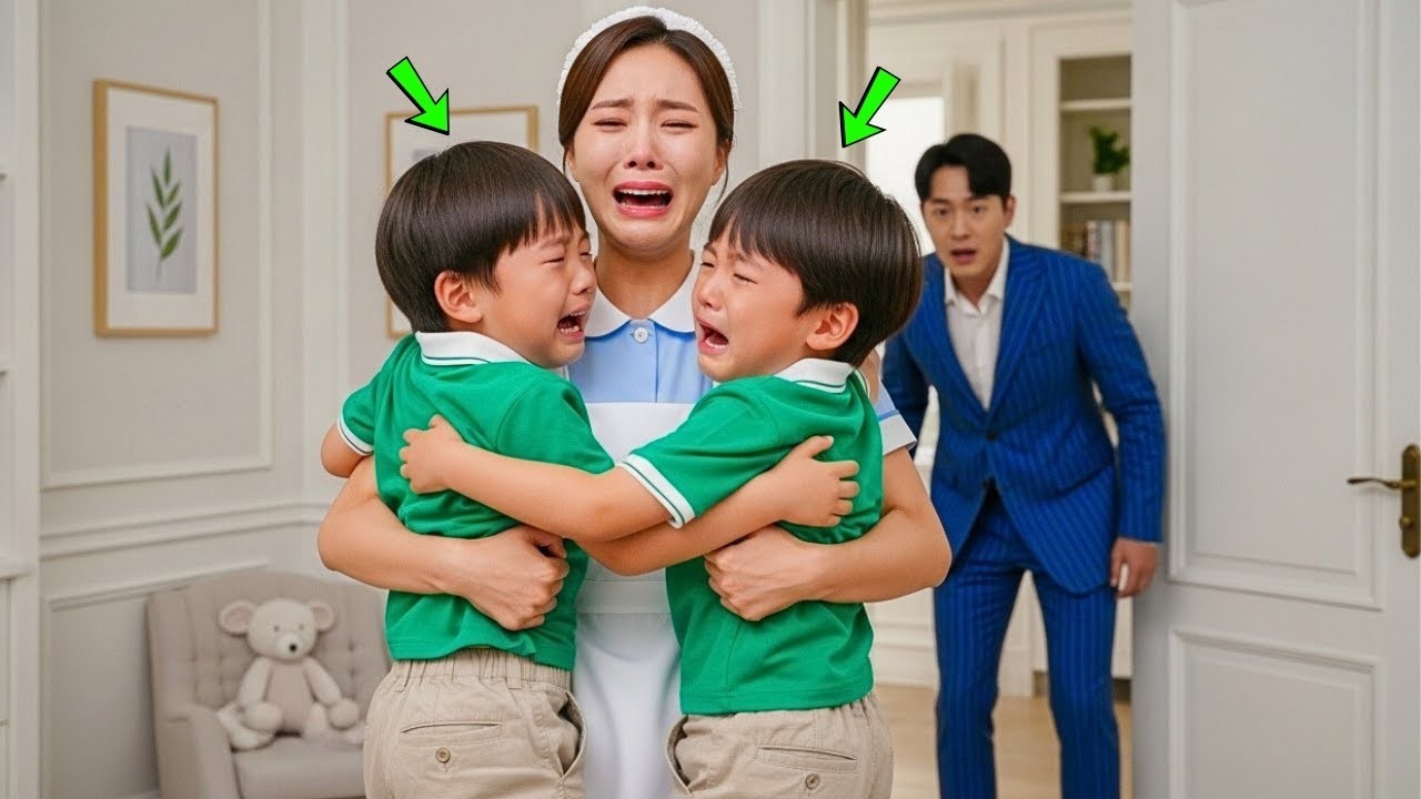 재벌은 평소보다 일찍 집에 돌아왔다가, 쌍둥이 아이들과 함께 울고 있는 가난한 청소부를 목격했다  그리고 그 이유를 알게 된 순간