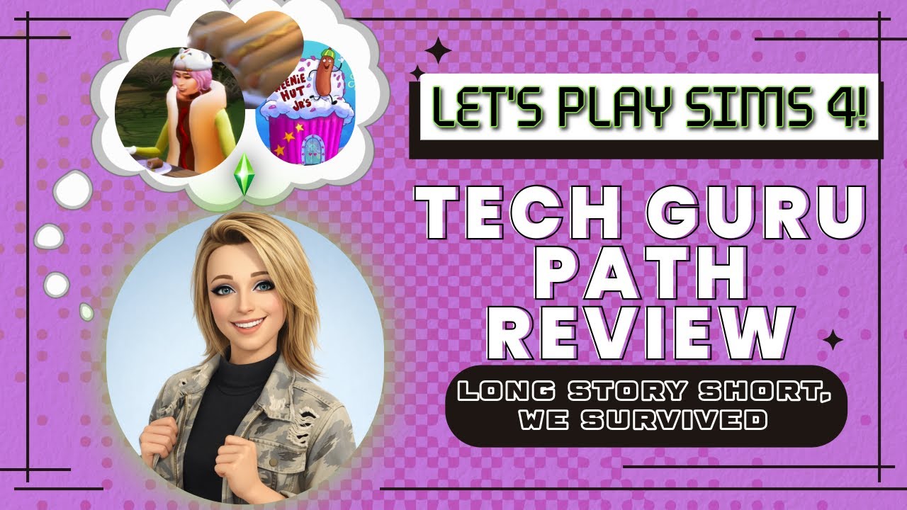 Sims 4 Challenge: Surviving The Tech Guru Path (Part 1)